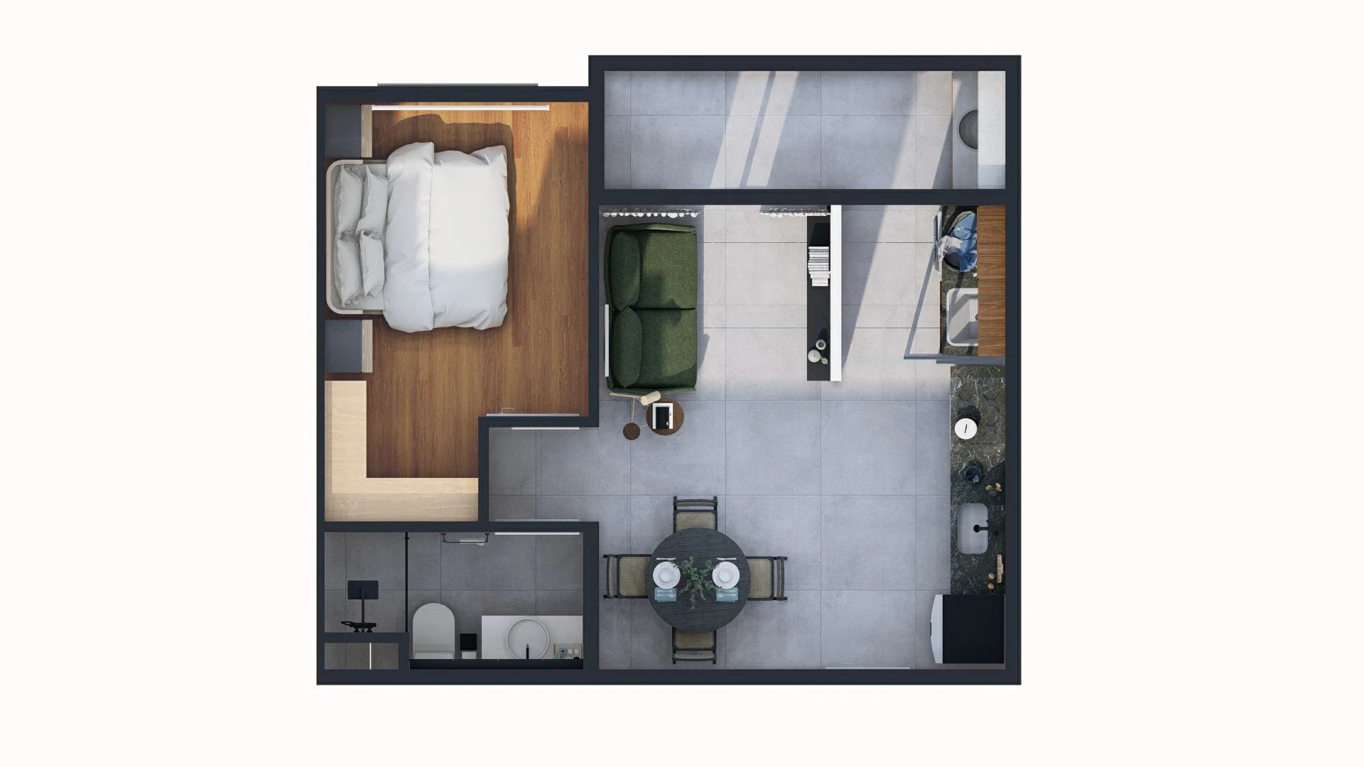 AP 03 - PLANTA BAIXA - 38,15m2